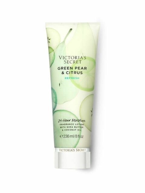 ויקטוריה סיקרט קרם גוף גרין 236 מל Green PEAR & Citrus Victorias Secret Fragrance Lotion