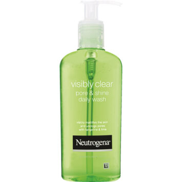 ניטרוגינה תרחיץ פנים יומי סדרה ירוקה 200 מ"ל Neutrogena Visibly Clear Pore & Shine Daily Wash
