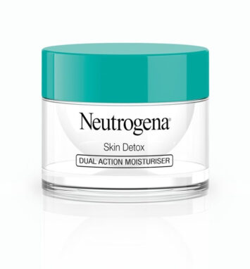 ניטרוגינה קרם לחות לניקוי וטיהור הפנים 50 מל Neutrogena skin detox 2in1 moisturizing face cream - 50 ml