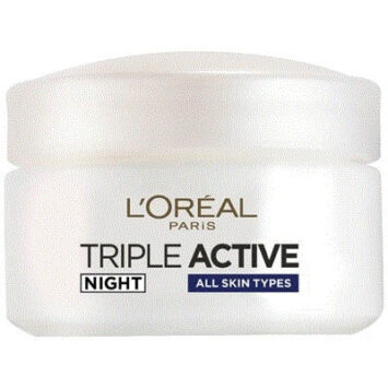 לוריאל טריפל אקטיב לחות לילה לכל סוגי העור LOREAL Triple Active night cream 50 ml