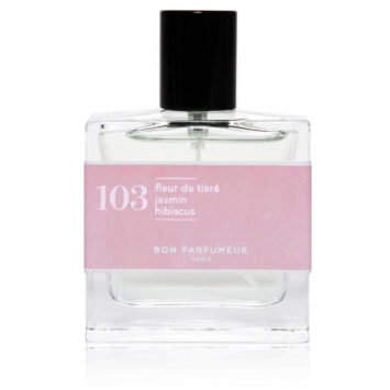 בושם יוניסקס בון פרפומר 103 יוניסקס א.ד.פ 100 מ"ל bon parfumeur 103 : tiare flower, jasmine and hibiscus