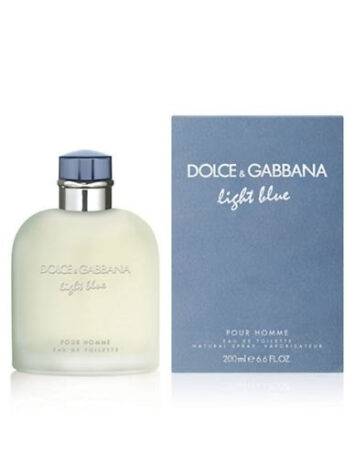 בושם לגבר דולצה גאבנה לייט בלו 200 מ"ל Light Blue E.D.T 200ml Dolce & Gabbana