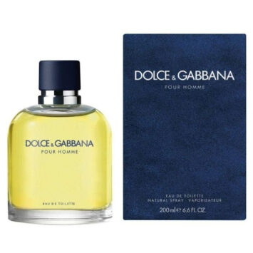 בושם לגבר דולצה גאבנה פור הים 200 מ"ל Dolce & Gabbana Pour Homme E.D.T 200ml