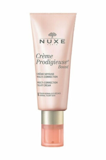 נוקס קרם לחות מתקן במרקם משי 40 מ"ל NUXE Creme Prodigieuse Boost Multi Correction Silky Cream 40ml