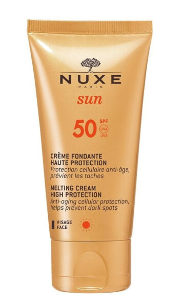 נוקס פאריז קרם הגנה מהשמש 50 מ"ל SPF-50 Nuxe Sun SPF50 Melting Cream High Protection 50ml