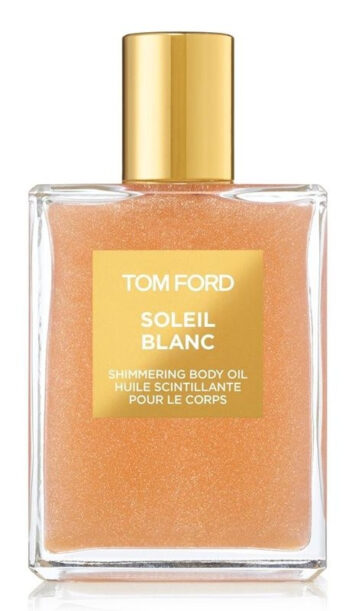 שמן גוף מנצנץ טום פורד רוז גולד סוליאל בלאנק 100 מ"ל TOM FORD Rose Gold Soleil Blanc Shimmering Body Oil Beauty TOM FORD Rose Go