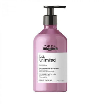 לוריאל ליס אנלימיטד שמפו 500 מ"ל L'Oreal Professionnel Serie Expert Liss Unlimited ProKeratin shampoo 500ml