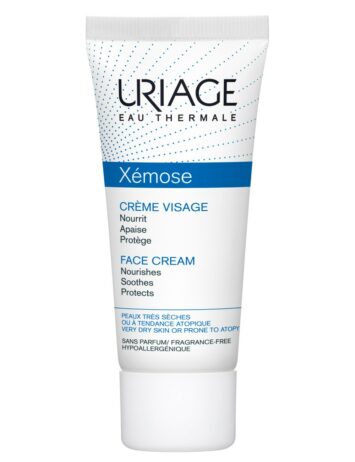 אוריאג' קרם פנים לעור יבש ומגורה מאוד 40מ"ל Uriage Xemose Face Cream 40ml
