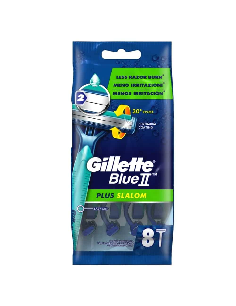 גילט בלו מארז סכיני גילוח חד פעמיים 8 יחידות GILLETE BLUE