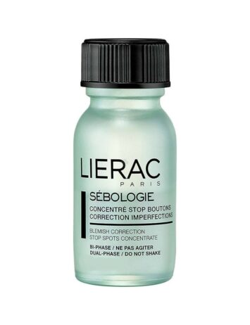 ליראק סבולוג'י תמיסה לטיפול באקנה, פצעונים ופגמי עור 15מ"ל Lierac Sebologie Stop Spots Concentrate 15ml