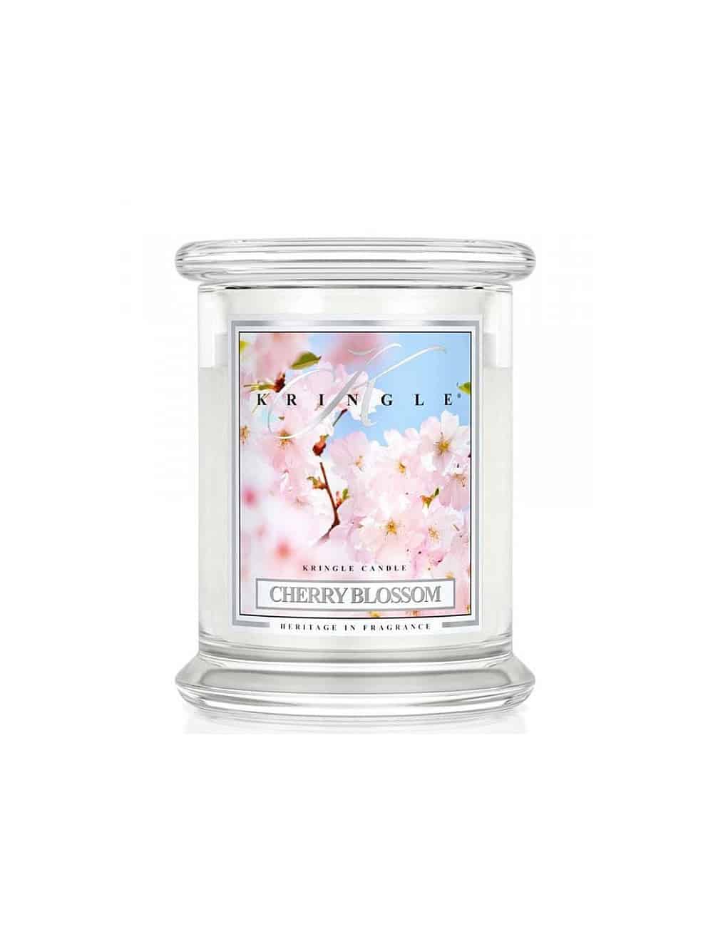 קרינגל קנדל נר ריחני צרי בלוסום 411גרם KRINGLE CANDLE CHERRY BLOSSOM 411G