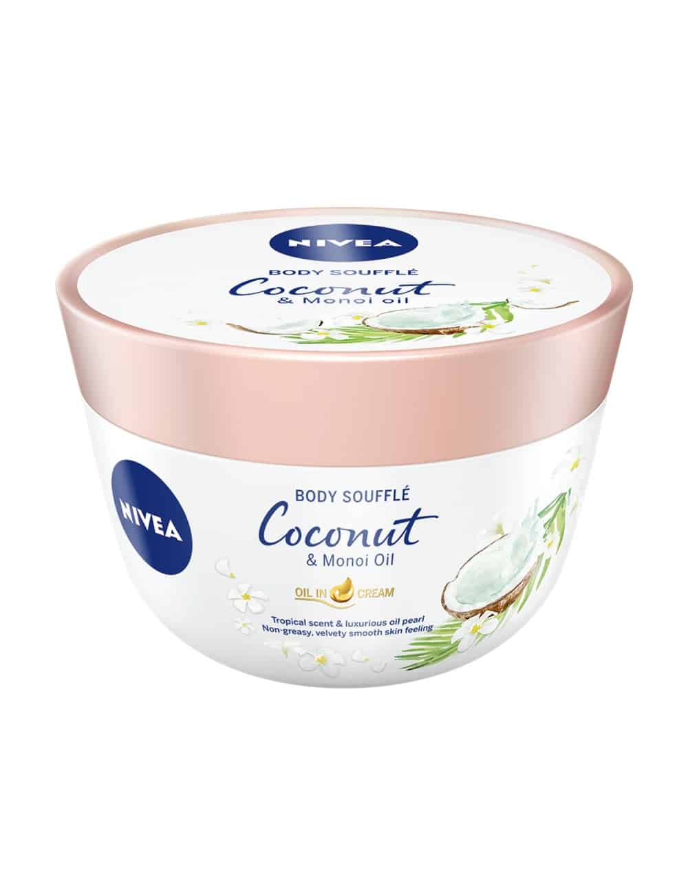 ניואה קרם גוף סופלה קוקוס ושמן מונוי 200מ