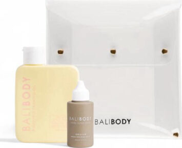 באלי בודי  ערכת לשזף את הגוף ולשמור על הפנים (אננס)